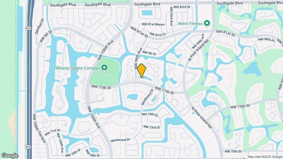 9525 Weldon Cir-Unit -H116 Map and Location Details
