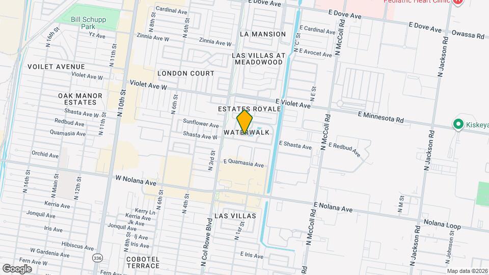 112 W Shasta Ave Mapa y Detalles de la Ubicación