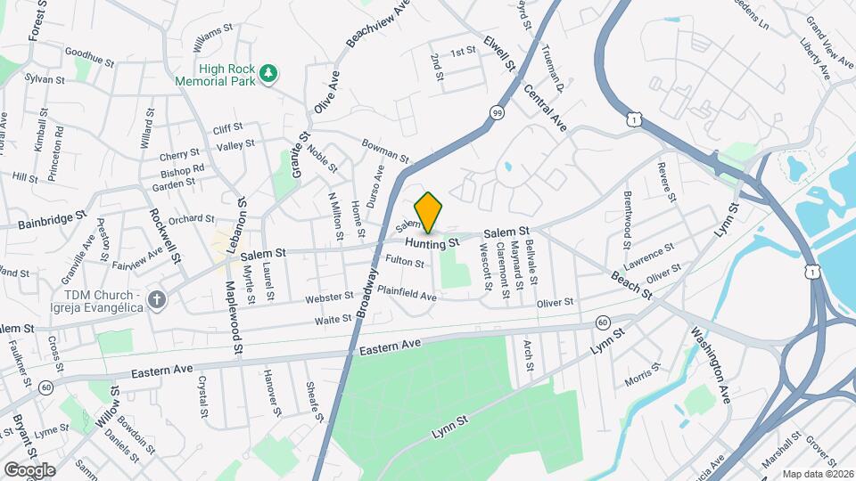 58 Hunting St Map and Location Details