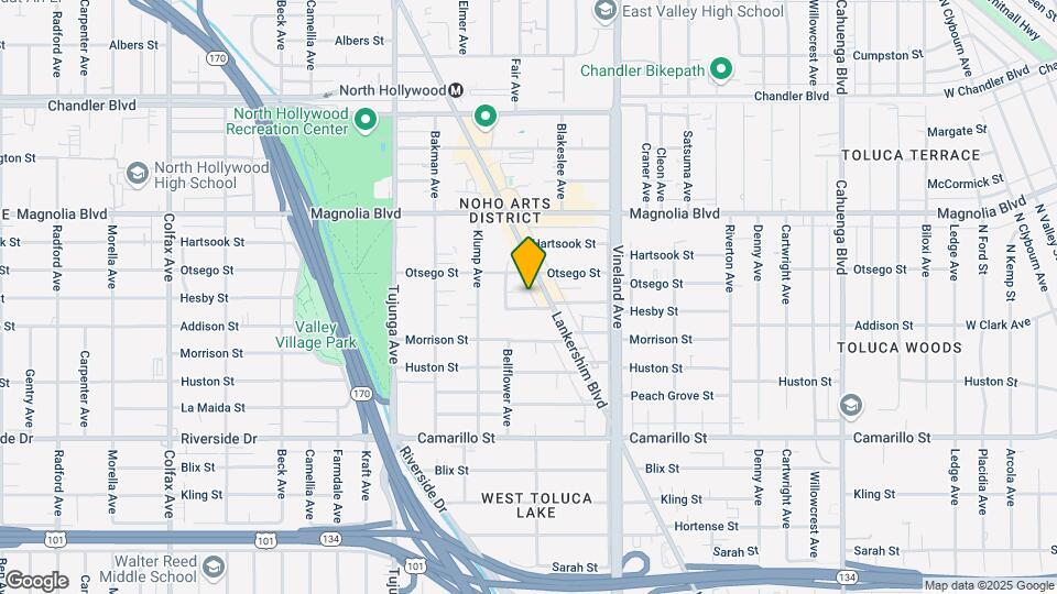 11127 Hesby St Map and Location Details