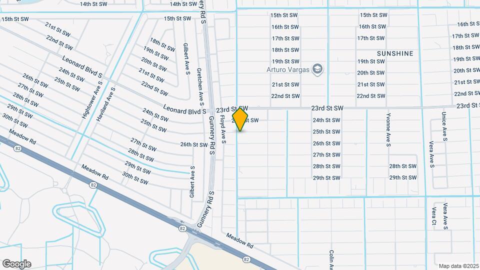 4219 25th St SW Mapa y Detalles de la Ubicación