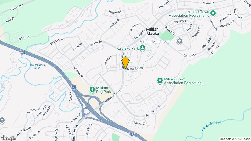 95-1141-1141 Maka?ika?i St Map and Location Details