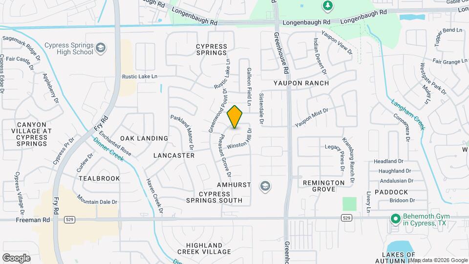 7431 Leightonfield Ct Mapa y Detalles de la Ubicación