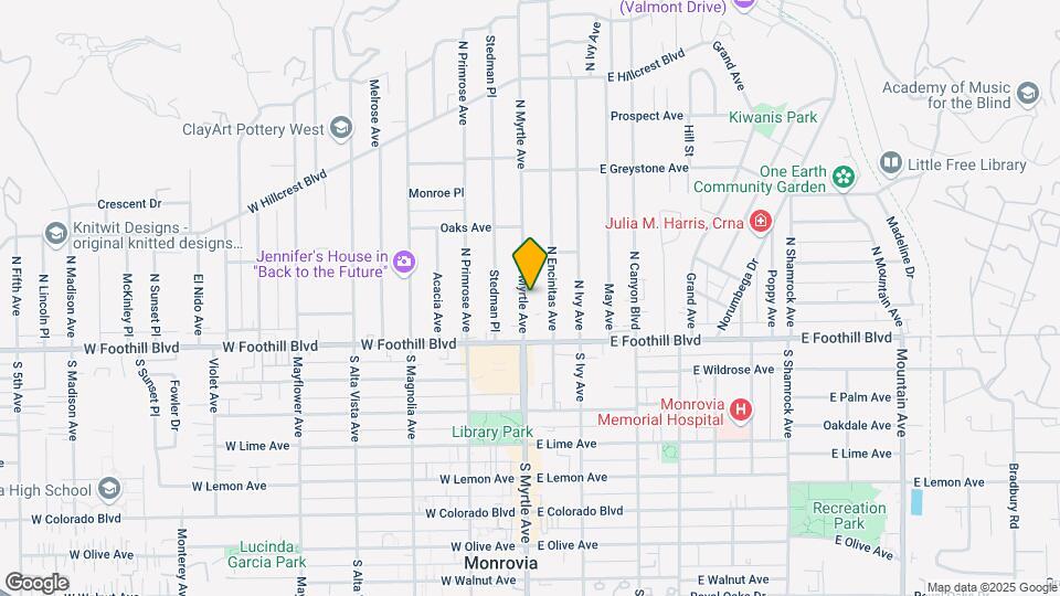 138 N Myrtle Ave Mapa y Detalles de la Ubicación