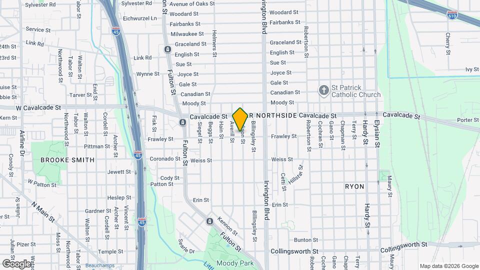 4603 Edison St Map and Location Details