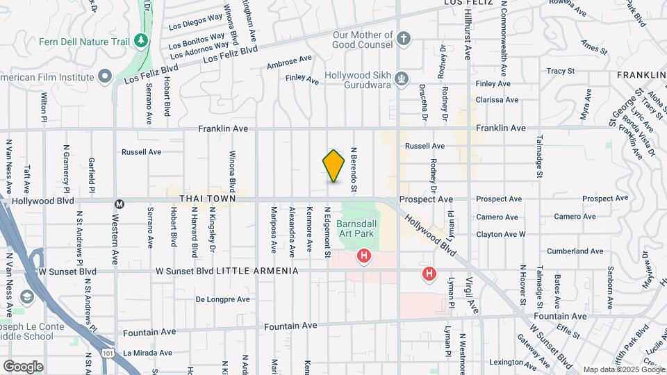 Edgemont & Banbury Manor Apartments Mapa y Detalles de la Ubicación