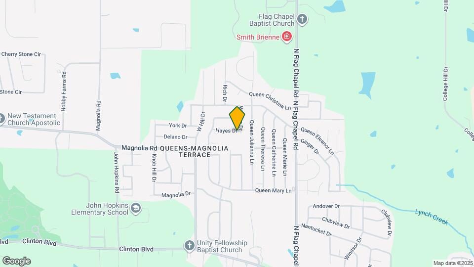 195 Hayes Dr Map and Location Details