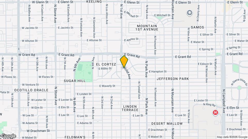 2190 N 1st Ave Map and Location Details