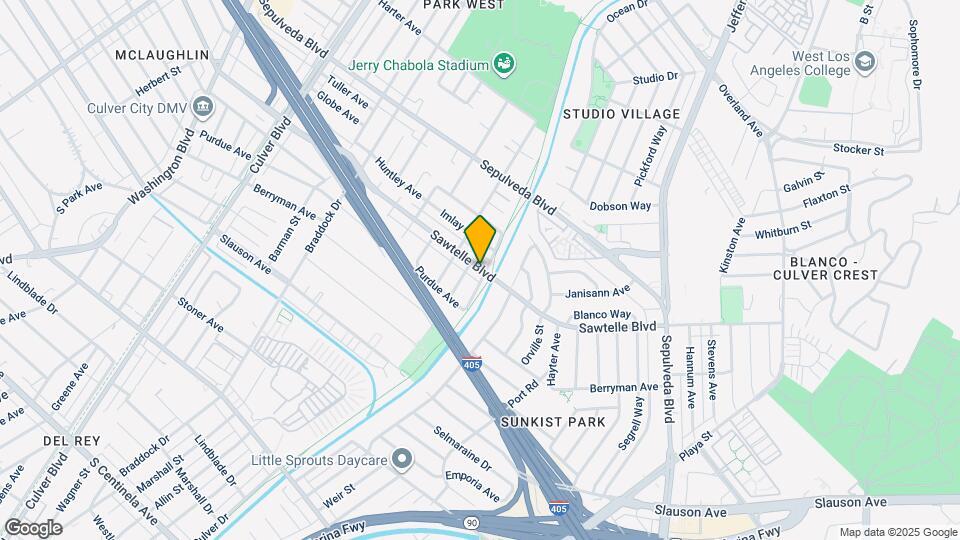 5043 Sawtelle Blvd Map and Location Details