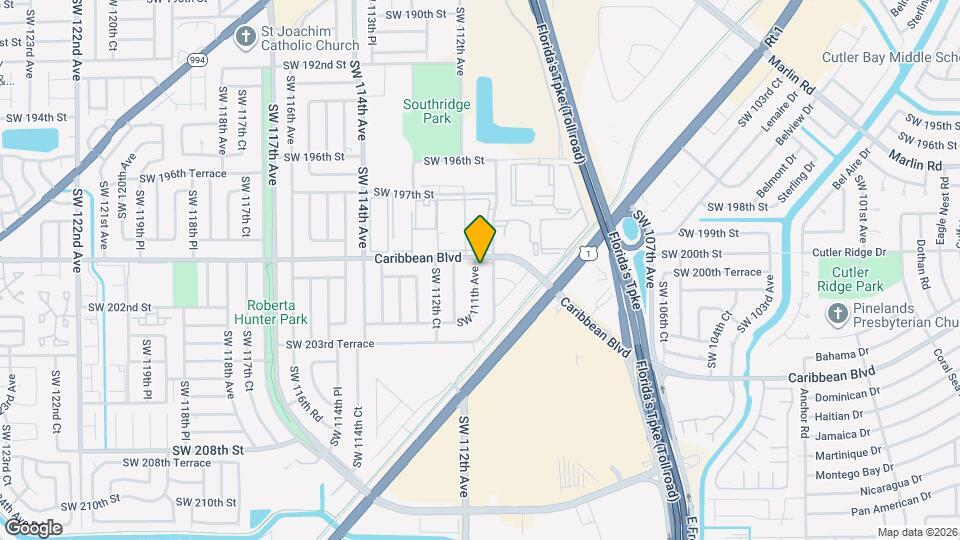 20011 SW 111th Ave Map and Location Details