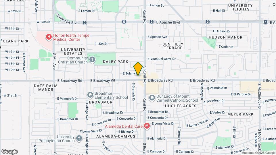 720 E Broadway Ln Map and Location Details
