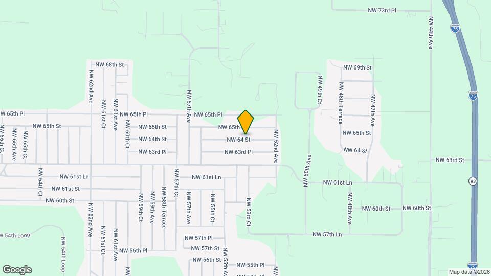 5373 NW 64 St Map and Location Details