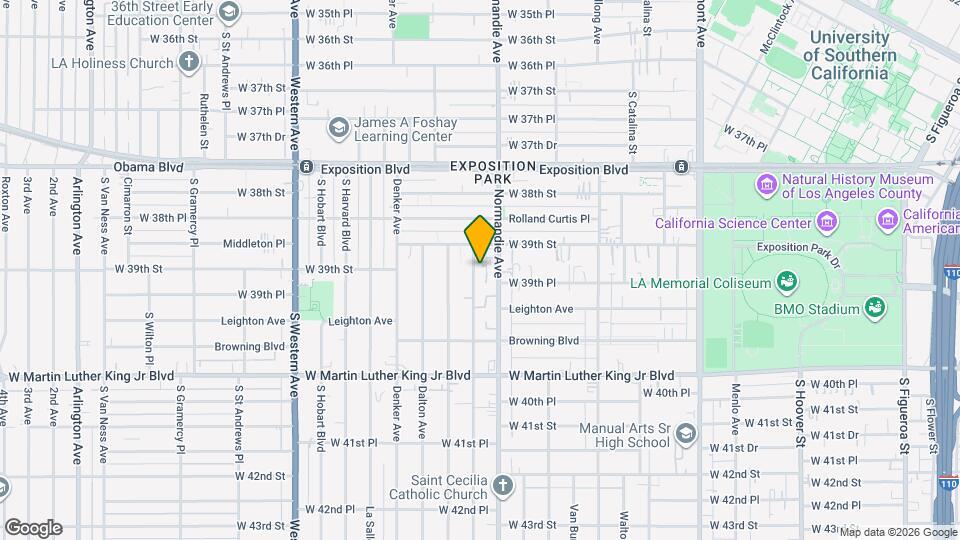 3918 1/4 Brighton Ave Map and Location Details