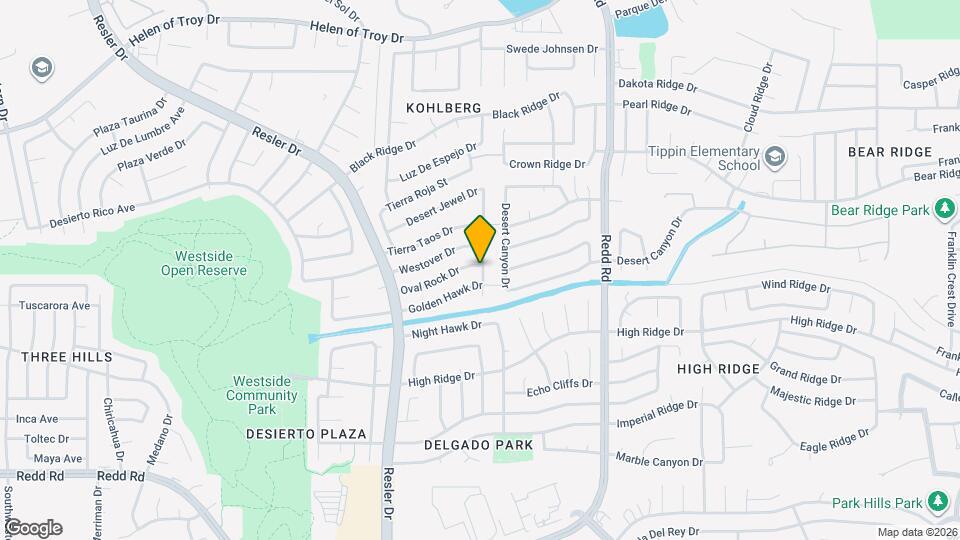 7100 Oval Rock Dr Map and Location Details