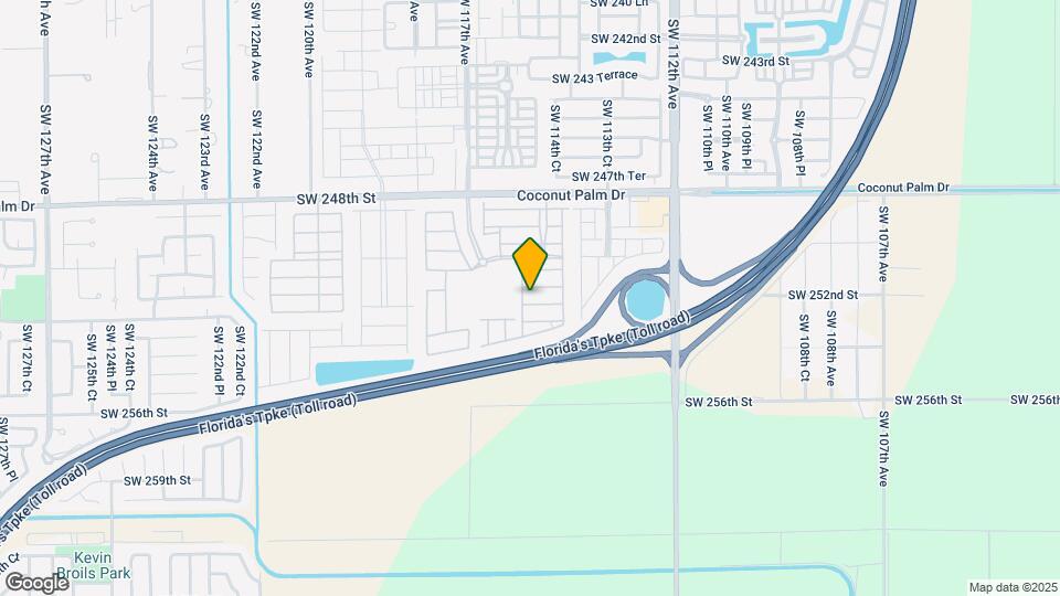 11465 SW 252nd Ter Map and Location Details