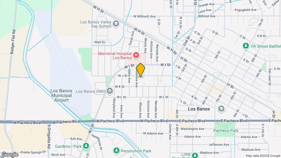 415 W J St Map and Location Details