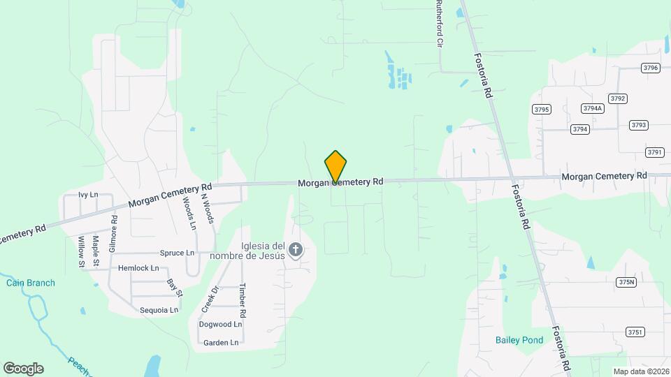 26108 Morgan Cemetery Rd Mapa y Detalles de la Ubicación