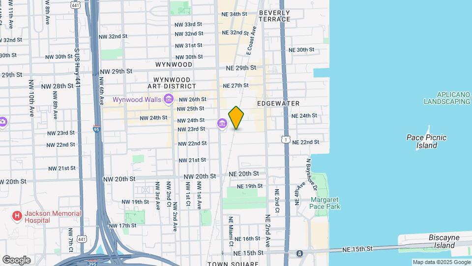 250 NE 23rd St Map and Location Details
