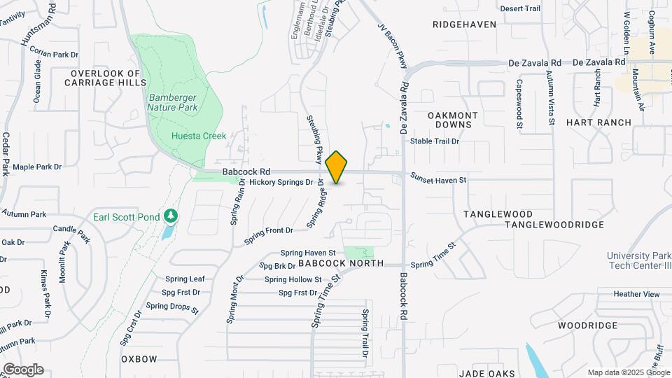 6602 Pebble Spring Dr Map and Location Details