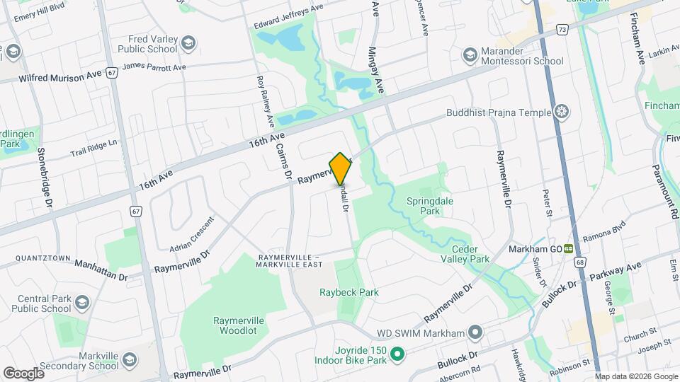 87 Strathmore Dr Map and Location Details