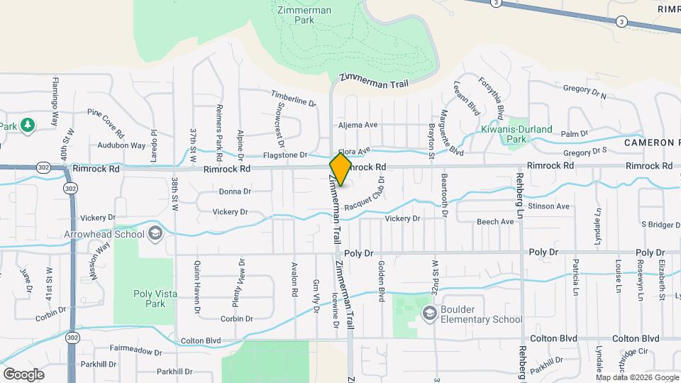 2745 Zimmerman Trail Map and Location Details