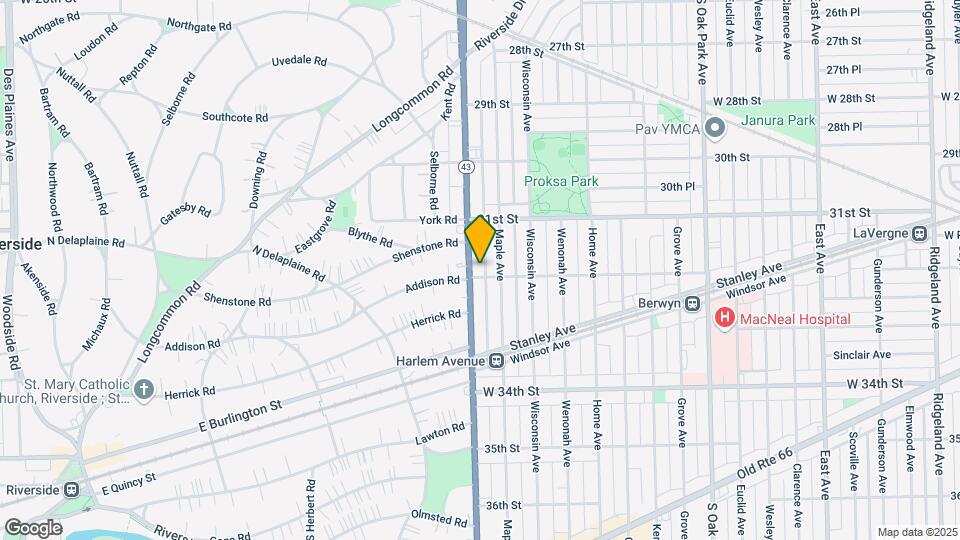 3141 Harlem Ave Mapa y Detalles de la Ubicación