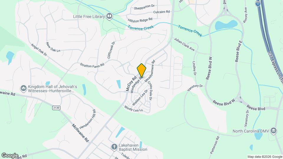 12655 Windyedge Rd Map and Location Details