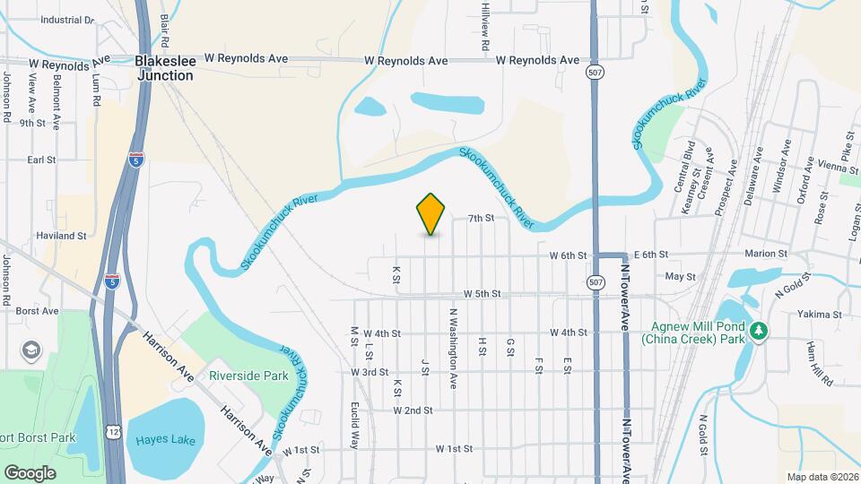 1208 J St Map and Location Details