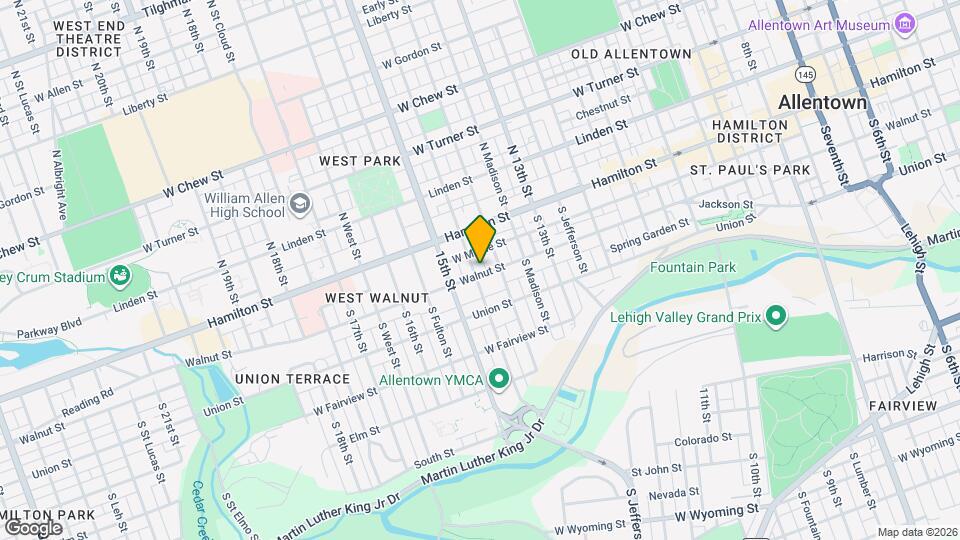 51 S Franklin St Map and Location Details