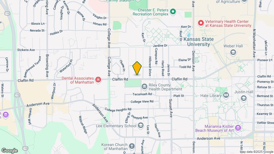 2216 Claflin Rd Mapa y Detalles de la Ubicación