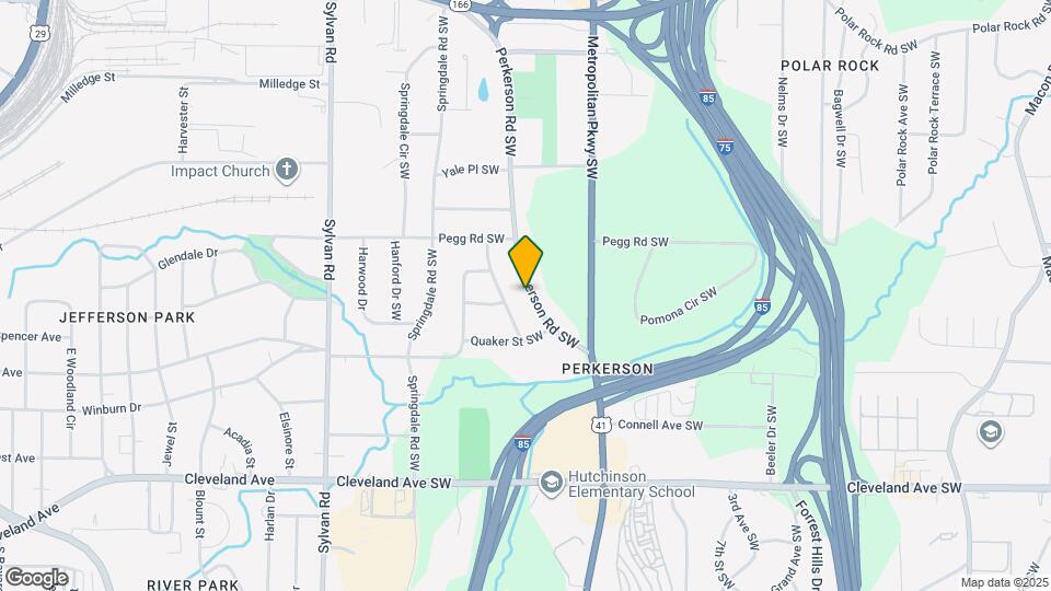 2463 Perkerson Rd SW Map and Location Details