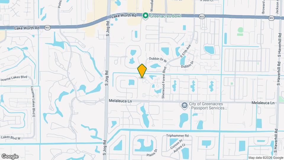 4245 Oak Terrace Dr Map and Location Details