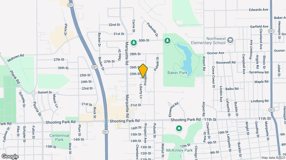 2325 Liberty Ln Map and Location Details
