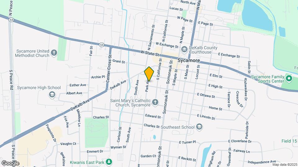 429 W Ottawa St Map and Location Details