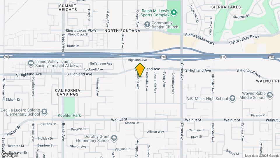 6623 Almeria Ave Mapa y Detalles de la Ubicación