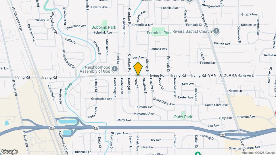 2689 York St Map and Location Details