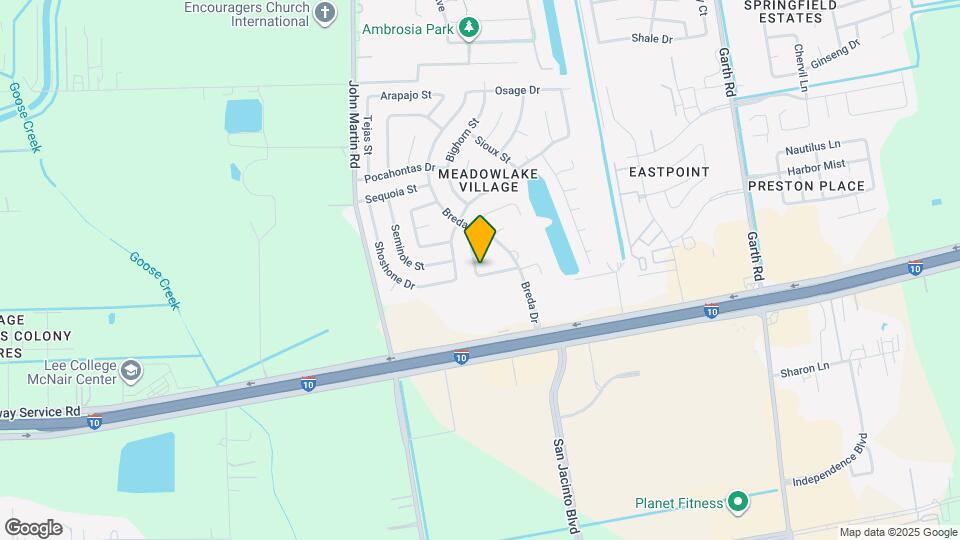 4403 Pawnee St Map and Location Details