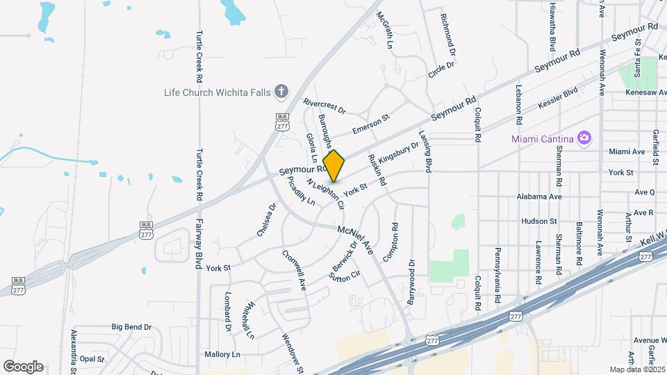 2501 N Leighton Cir Map and Location Details