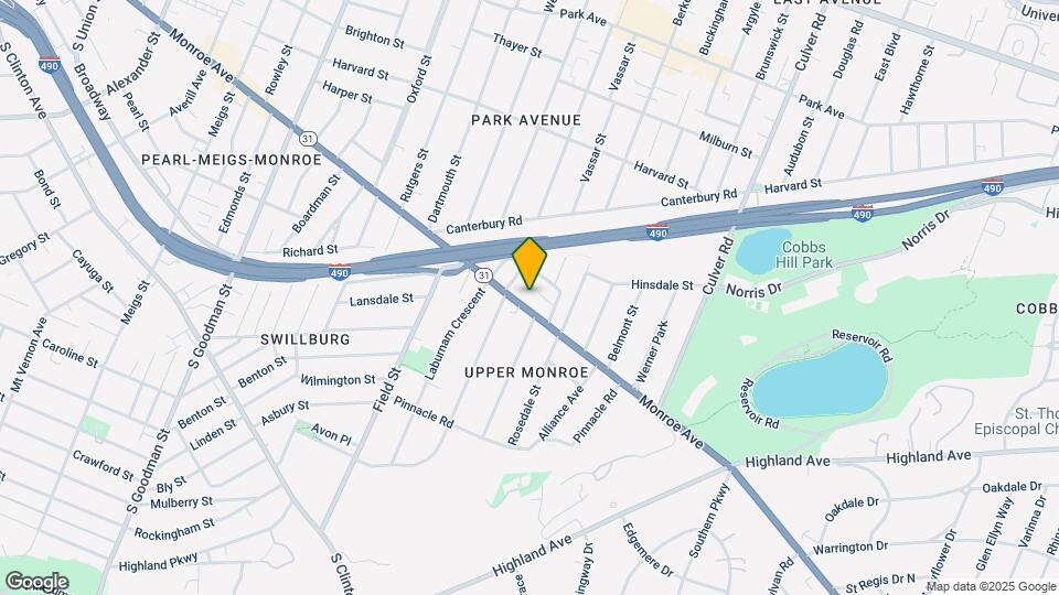 954 Monroe Ave Map and Location Details