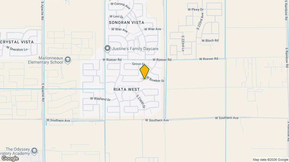 5483 S 236th Ave Map and Location Details