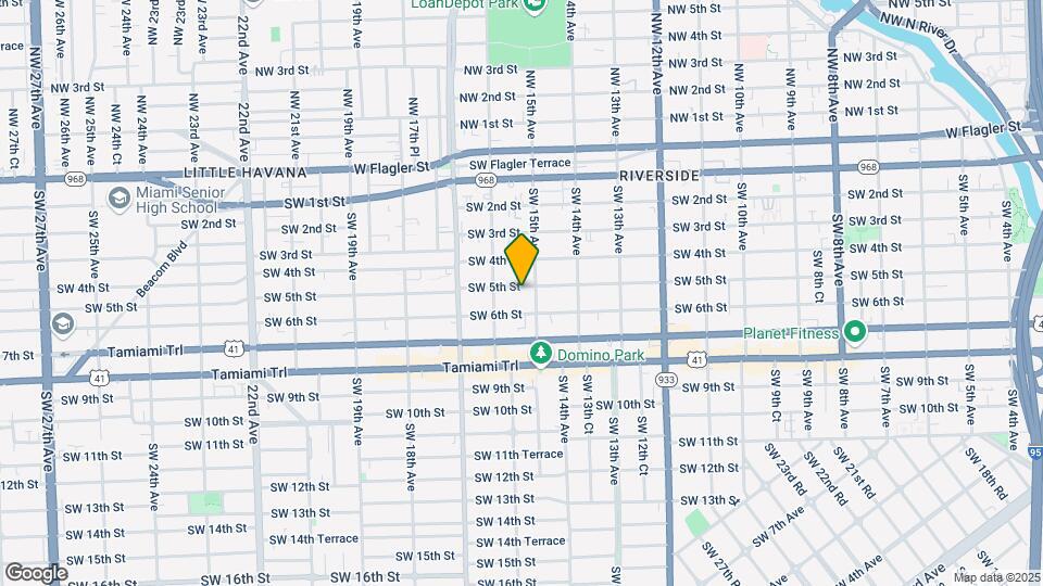 1528 SW 5th St Map and Location Details