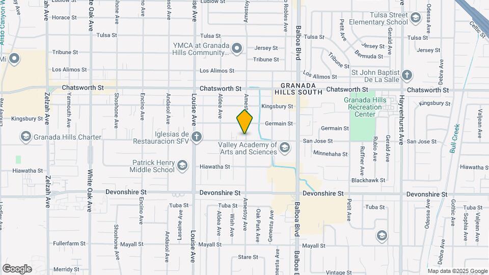 17135 San Jose St Map and Location Details