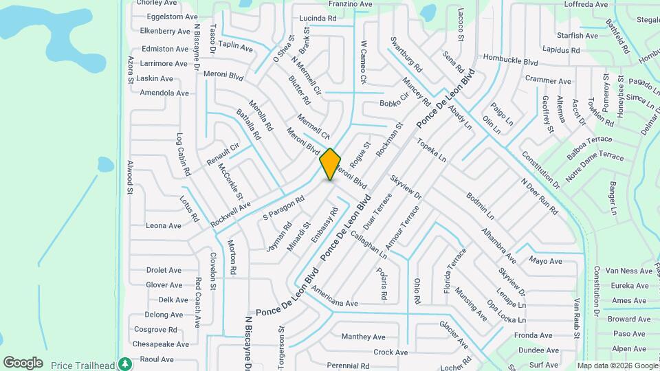 7221 Minardi St Map and Location Details