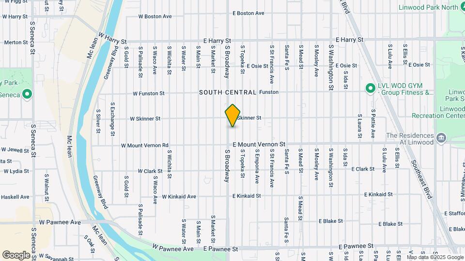 1924 S Broadway St Mapa y Detalles de la Ubicación