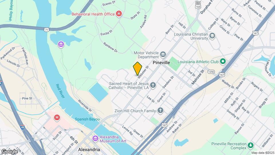 529 Webster St Map and Location Details