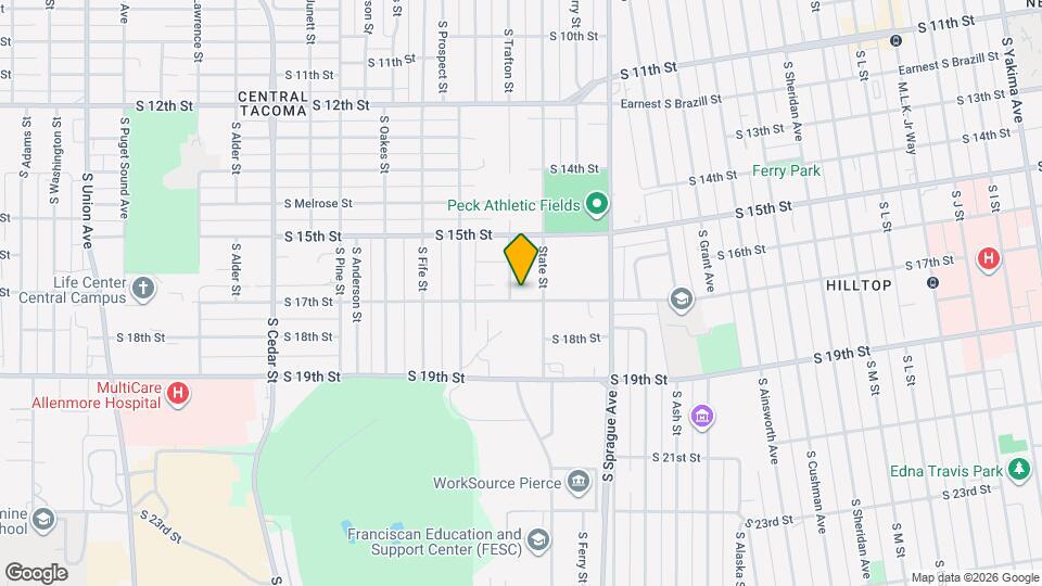2215 S 17th St Mapa y Detalles de la Ubicación