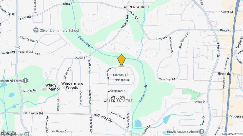 1085 Quail Hunt Dr Map and Location Details