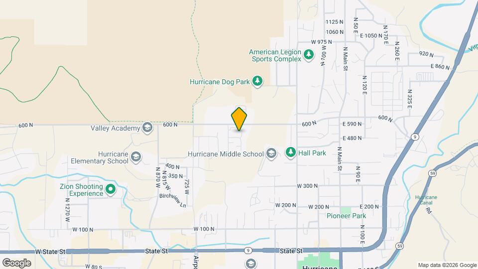 490 W 540 N Map and Location Details