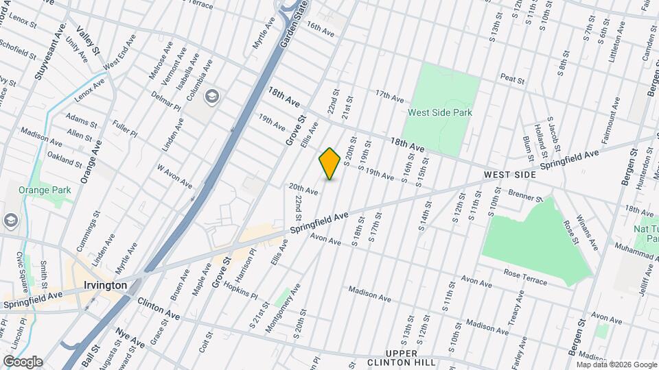 356 21st St Map and Location Details