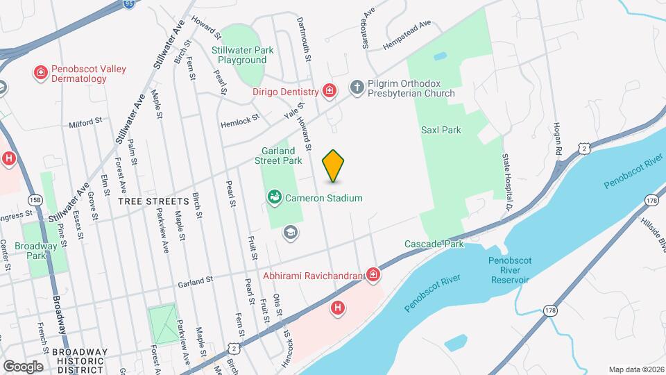 135 Howard St Mapa y Detalles de la Ubicación